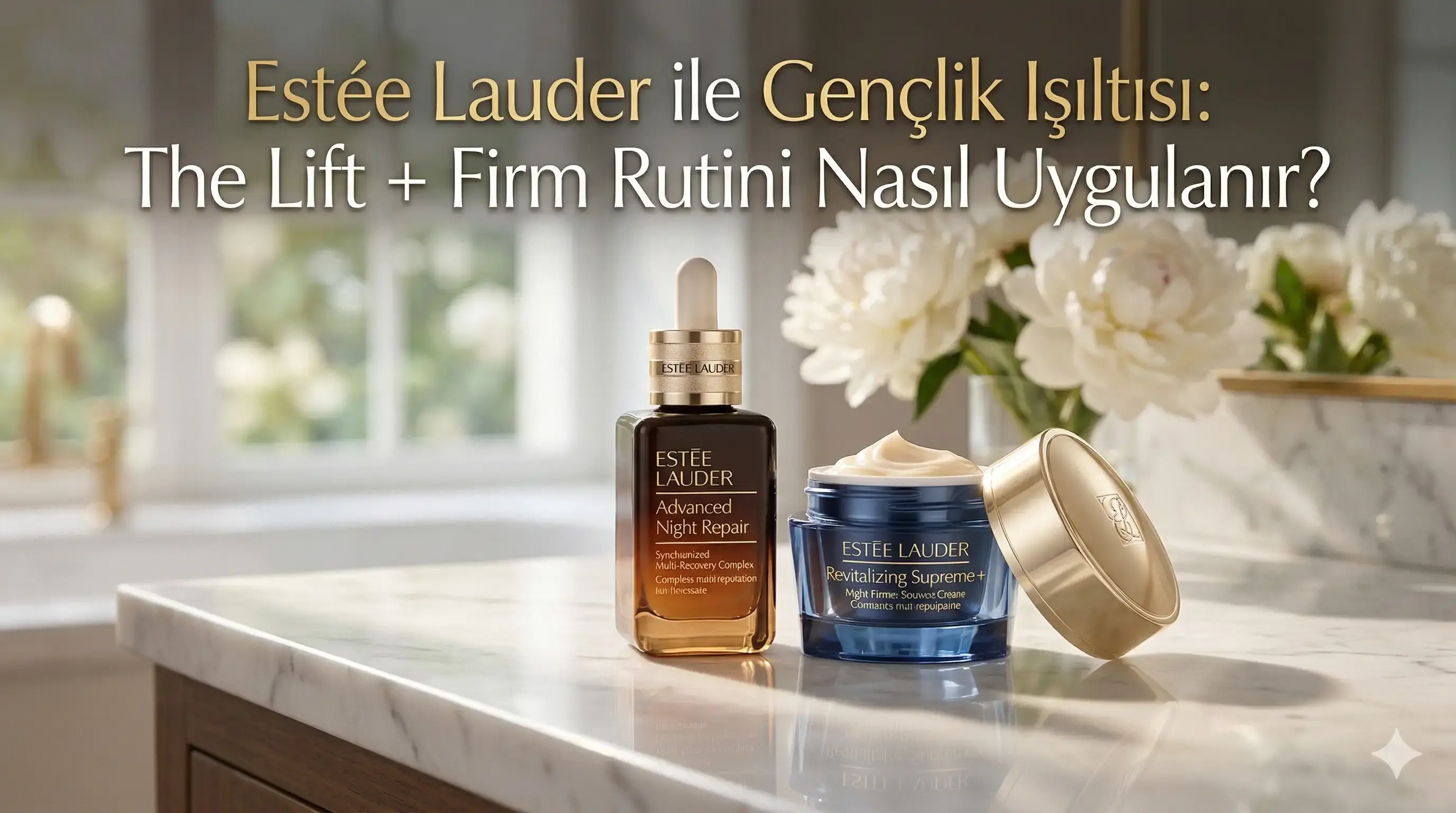 Estée Lauder ile Gençlik Işıltısı: The Lift + Firm Rutini Nasıl Uygulanır?