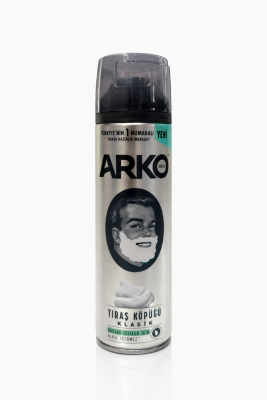 Arko Hassas Ciltler için Alkol İçermeyen Klasik Tıraş Köpüğü 200 ml - 1