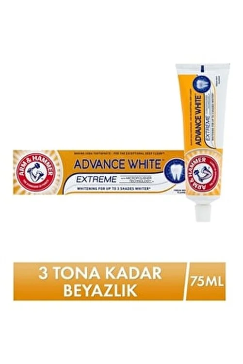 Arm&Hammer Advance White Extreme Beyazlatıcı Diş Macunu 75 ml - 1