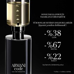 Giorgio Armani Code Refillable Edt 50 ml - 3