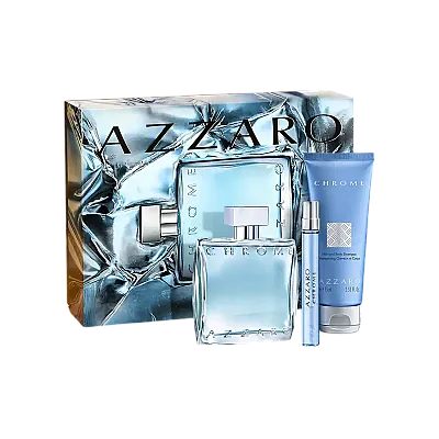 Azzaro Chrome 100 ml Edt Set - 1