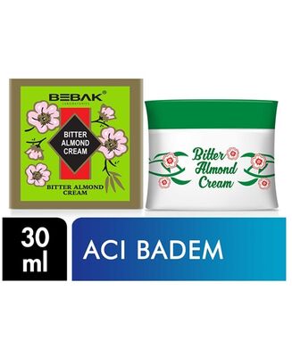 Bebak Acı Badem Kremi Kavanoz 30 ml