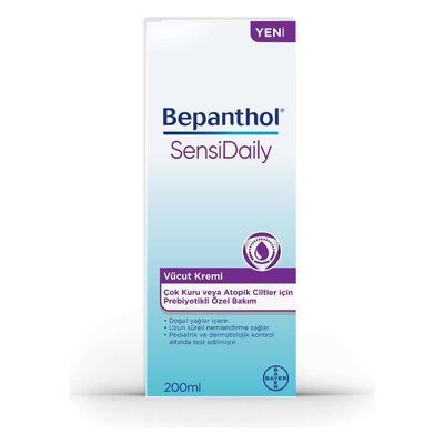 Bepanthol Sensi Daily Vücut Kremi 200 ml