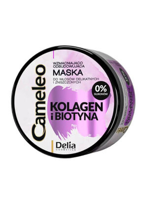 Cameleo Kolajen ve Biyotin içeren Güçlendirici ve Yeniden Yapılandırıcı Saç Maskesi 200 ml - 1