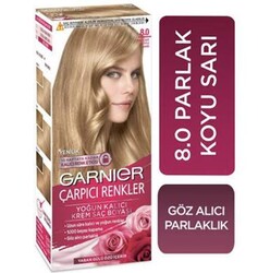 Garnier - Garnier Çarpıcı Renkler Saç Boyası 8.0 Parlak Koyu Sarı