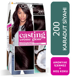 L'Oréal Paris Casting Crème Gloss Saç Boyası 200 Karadut Siyahu - Thumbnail