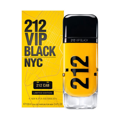 Carolina Herrera 212 Vip Black 212 Cab Limited Edition Edp 100 ml - 1