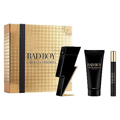 Carolina Herrera Bad Boy Edt 100 ml Set - 1