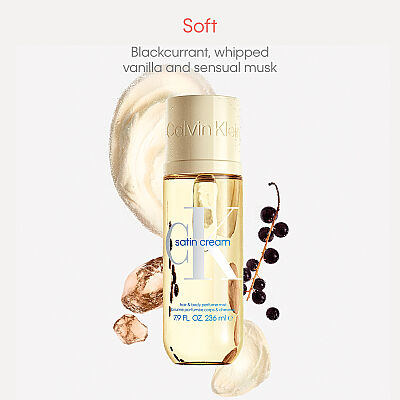 Calvin Klein Satin Cream Hair & Body Perfume Vücut Saç Parfümü 236 ml - 2