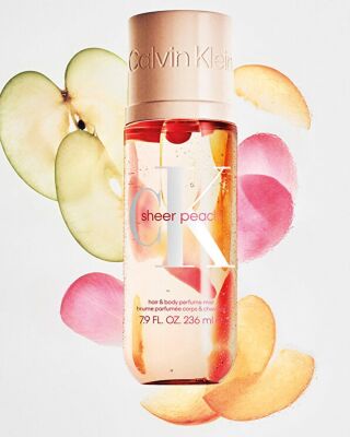 Calvin Klein Sheer Peach Hair & Body Perfume Vücut Saç Parfümü 236 ml - 2