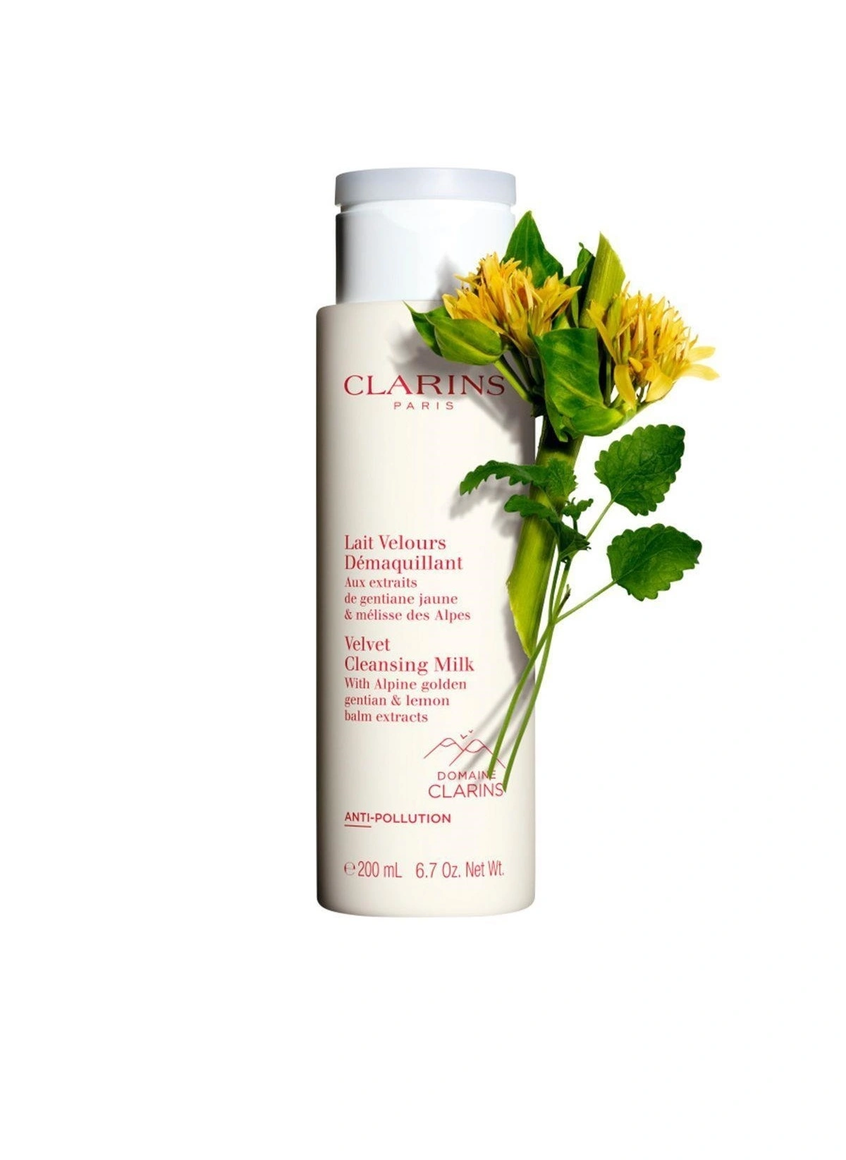 Clarins Velvet Cleansing Milk Makyaj Temizleme Sütü 200 ml - Thumbnail