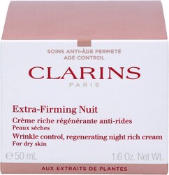 Clarins Extra- Firming Nuit Kırışıklık Karşıtı Gece Bakım Kremi 50 ml - Thumbnail
