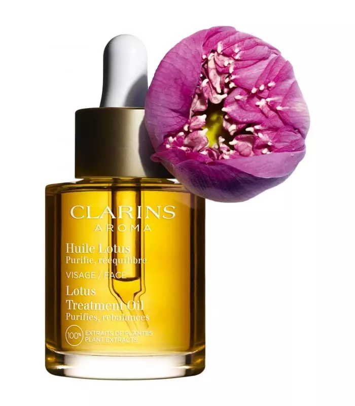 Clarins - Clarins Huile Lotus Treatment Oil Yüz Bakım Yağı 30 ml