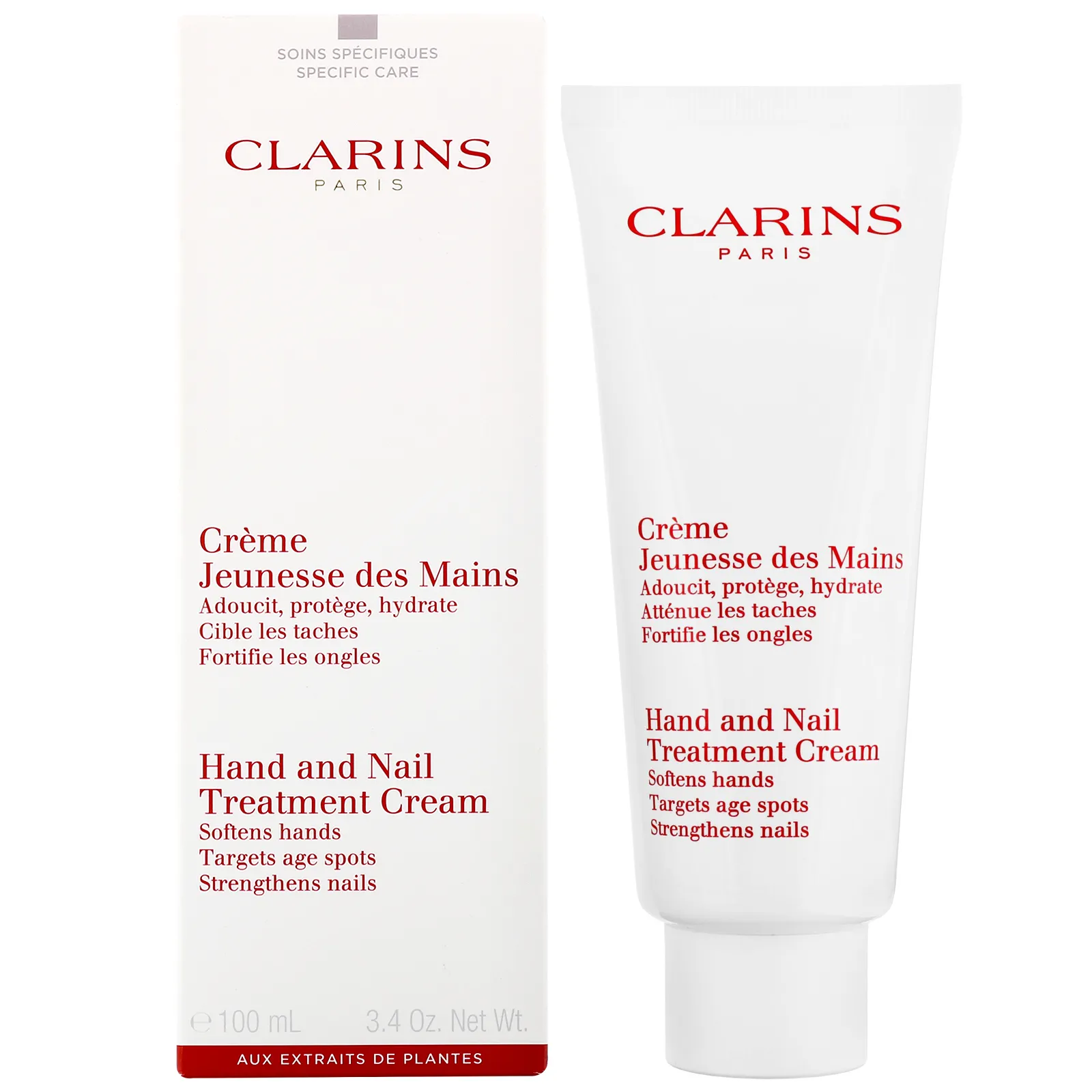 Clarins Hand and Nail Treatment Cream El ve Tırnak Bakım Kremi 100 ml - 1
