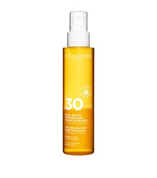 Clarins - Clarins Glowing Sun Oil Spf 30 Vücut Yağı 150 ml