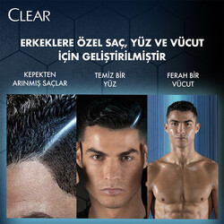 Clear Men 3ın1 Arındırıcı Kömür Şampuan Duş Jeli 350 ml - Thumbnail