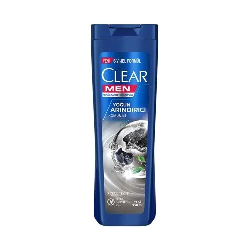Clear - Clear Men Yoğun Arındırıcı Kömür Şampuan 350 ml