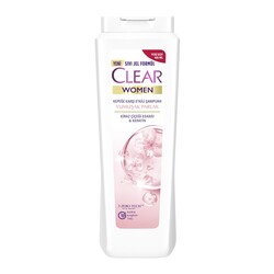 Clear Women Yumuşak Parlak Kiraz Çiçeği Esansı Şampuan 485 ml - Thumbnail