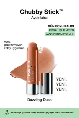 Clinique Chubby Stick Şekillendirici Aydınlatıcı 03 Dazzling Dusk - 3