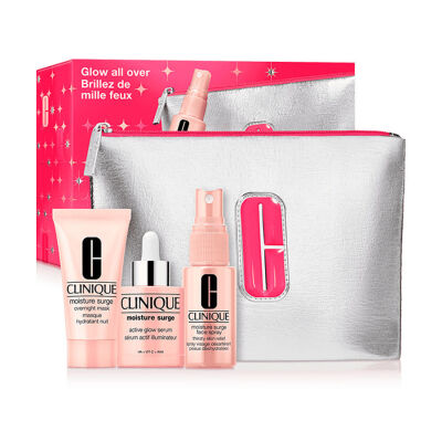 Clinique Glow All Over Moisture Surge Işıltısı Cilt Bakım Seti - 1