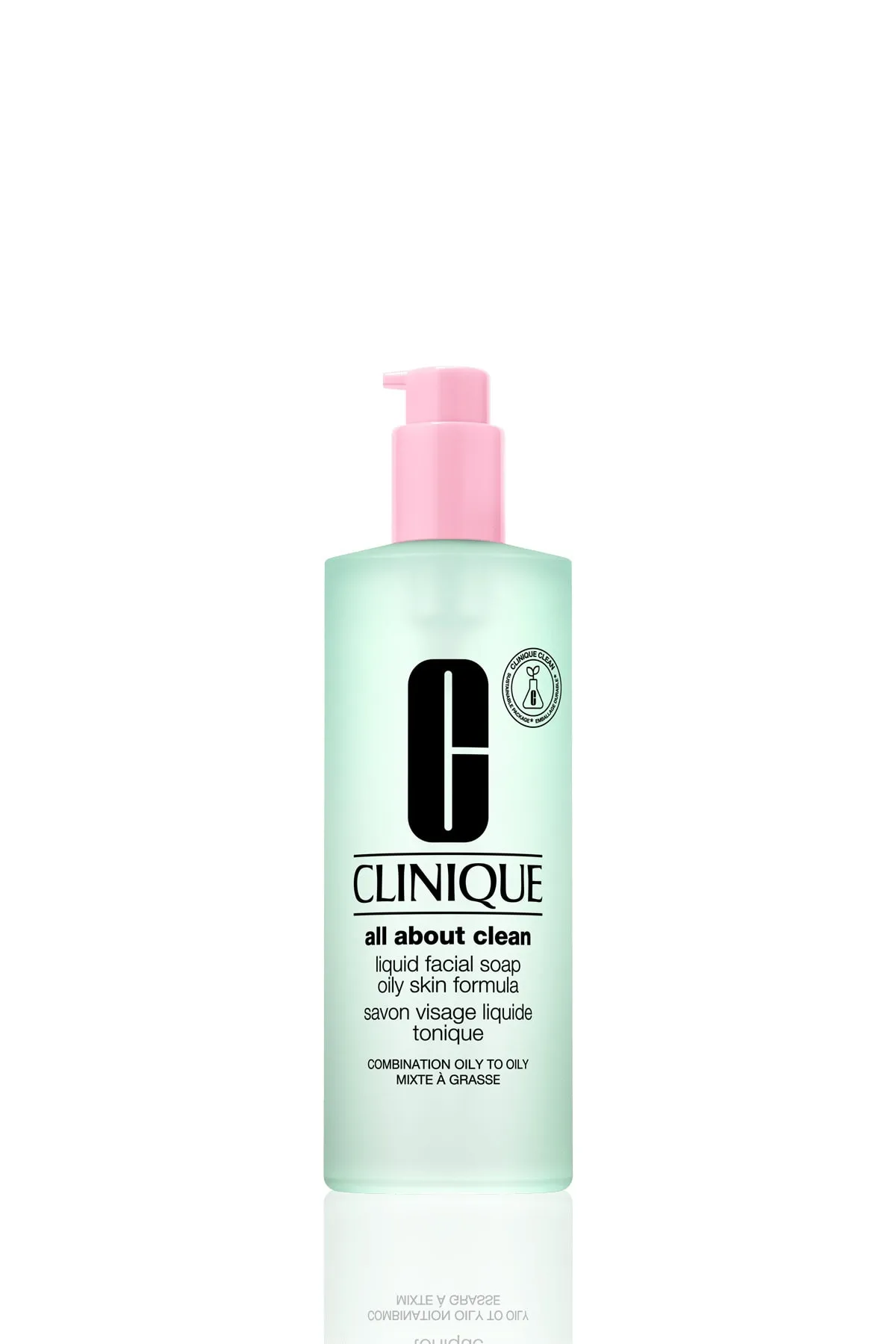 Clinique - Clinique Liquid Facial Soap Likit Yüz Sabunu Karma Yağlı Cilt Tipi 400 ml