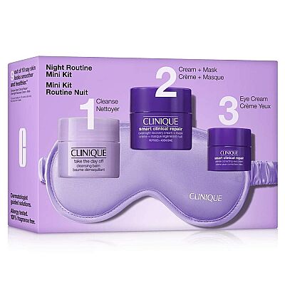 Clinique Night Routine Gece Rutini Mini Kit Set - 1