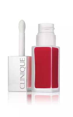Clinique Pop Liquid Matte Lip Colour Likit Ruj 02 Flame Pop - 1