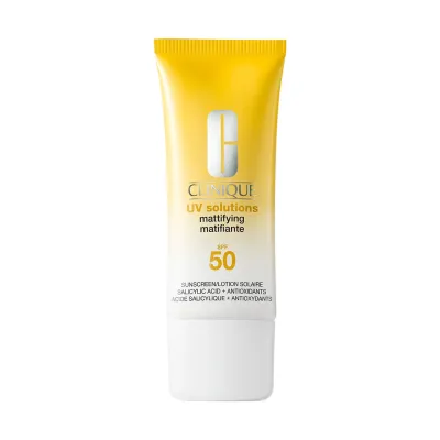 Clinique Uv Solutions Mattifying Mat Bitiş Güneş Kremi SPF50 40 ml - 1