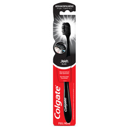 Colgate - Colgate 360 Black Medium Orta Diş Fırçası