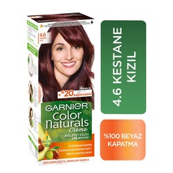 Garnier - Garnier Color Naturals Saç Boyası 4.6 Kestane Kızıl