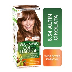 Garnier - Garnier Color Naturals Saç Boyası 6.34 Altın Çikolata