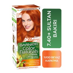 Garnier - Garnier Color Naturals Creme Saç Boyası 7.40 Sultan Bakırı