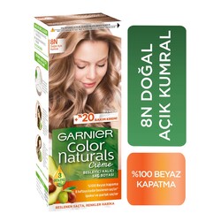 Garnier - Garnier Color Naturals Saç Boyası 8N Doğal Açık Kumral