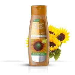 Natur Vital - Natur Vital Coloursafe Blonde Hair Mask - Sarı Saçlar için Renk Koruyucu Bakım Maskesi 300 ml