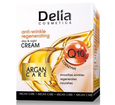 Delia Cosmetics Argan Care Anti-Wrinkle Face Cream With Coenzyme