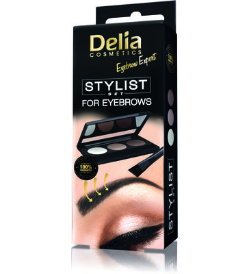 Delia Cosmetics Eyebrow Expert Stylist Set - 3