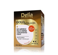 Delia Cosmetics Gold Collagen Cream 45 + 50 ml - Thumbnail