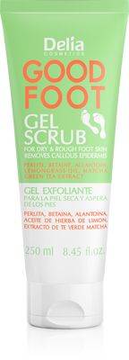 Delia Cosmetics Gel Scrub- Kuru ve Sert Ayaklar için Ayak Jeli 250 ml