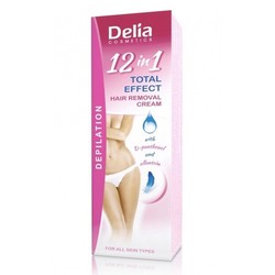 Delia Cosmetics Hair Removal Cream 12İn1 Total Effect 100 ml - Delia Cosmetics