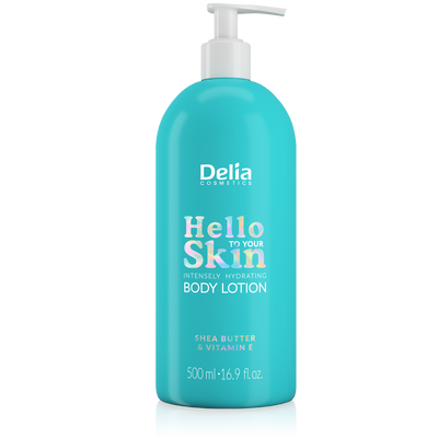 Delia Cosmetics Hello to Your Skin Body Lotion - Yoğun Nemlendirici Vücut Losyonu 500 ml - 1