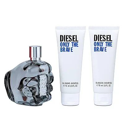 Diesel Only The Brave Edt 125 ml Set - 1