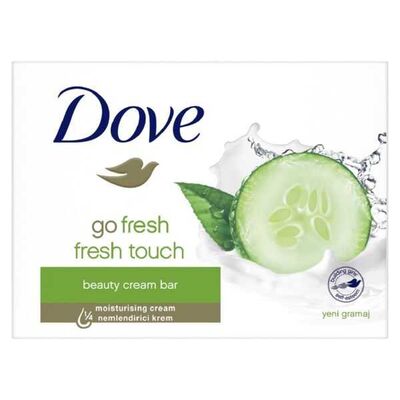 Dove Sabun Cream Bar Fresh Touch 90 Gr - 1