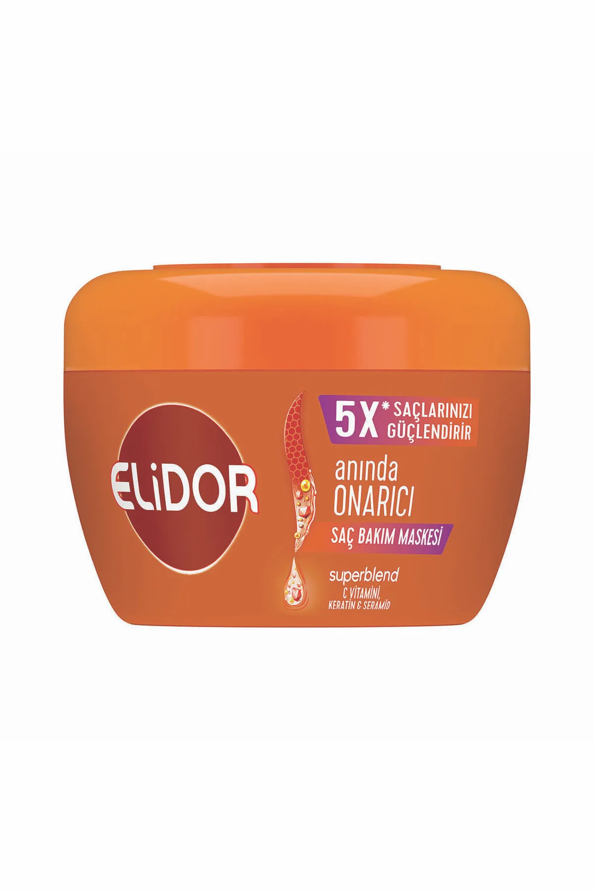 Elidor - Elidor 5X Anında Onarıcı Saç Baım Maskesi 160 ml
