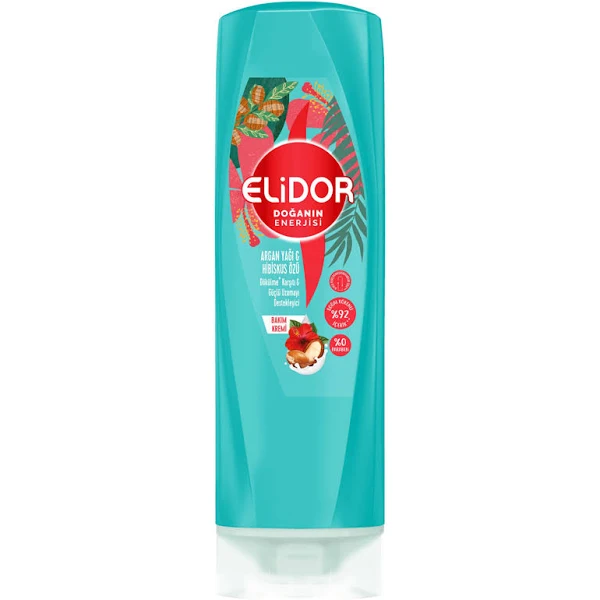 Elidor - Elidor Argan Yağı Hibiskus Özü Dökülme Karşıtı Saç Kremi 350 ml