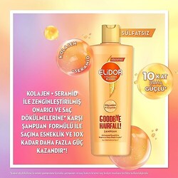 Elidor Collagen Blends Saç Dökülmelerine Karşı Goodbye Hairfall Sülfatsız Şampuan 350 ml - Elidor (1)