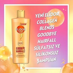 Elidor Collagen Blends Saç Dökülmelerine Karşı Goodbye Hairfall Sülfatsız Şampuan 350 ml - Thumbnail