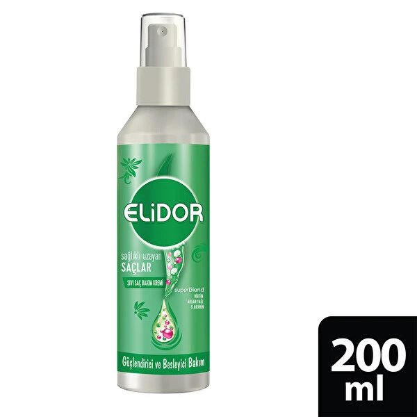 Elidor - Elidor Sağlıklı Uzayan Saçlar Sıvı Saç Bakım Kremi 200 ml