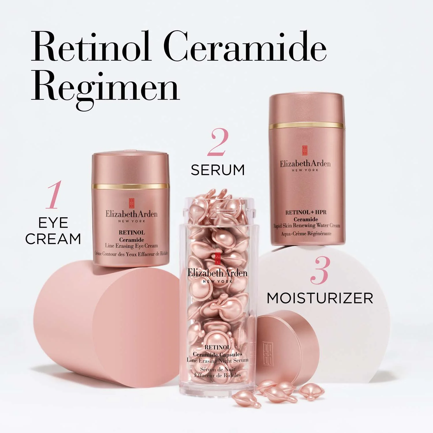 Elizabeth Arden Retinol + HPR Ceramide Rapid Skin-Renewing Water Cream Hızlı Cilt Yenileyici Su Kremi 50 ml - Thumbnail
