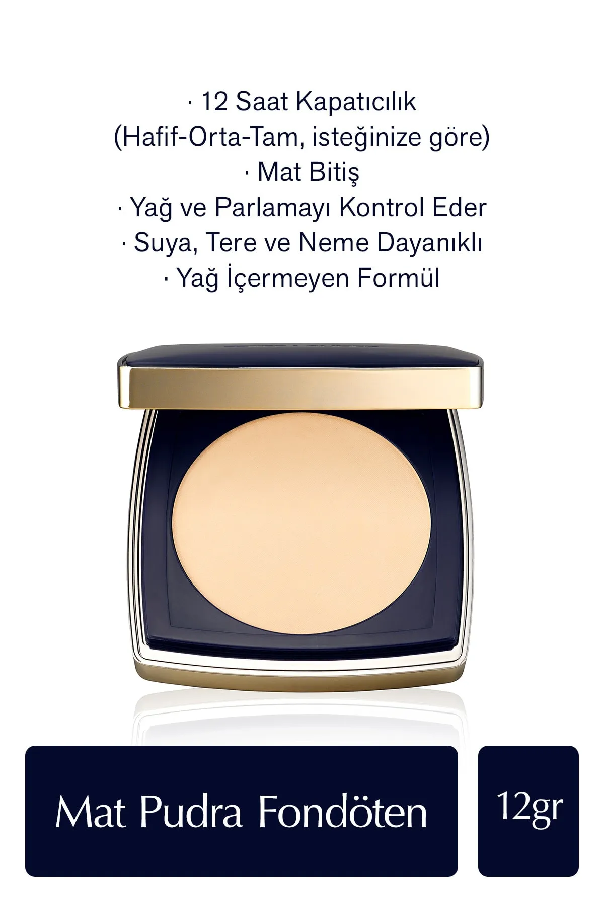 Estee Lauder Double Wear Stay In Place Matte Powder Fondöten 2N1 Desert Beige - 2