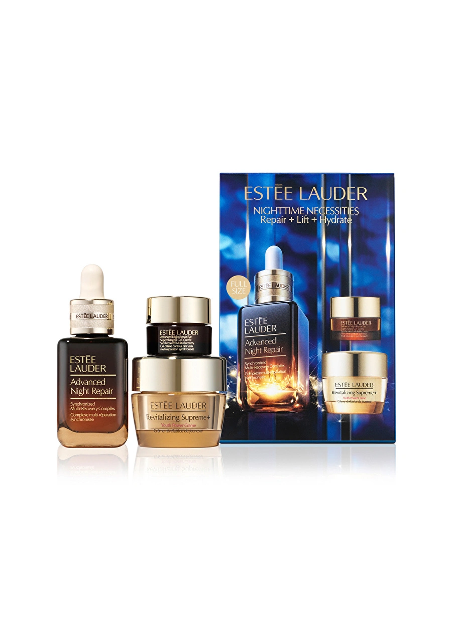 Estee Lauder - Estee Lauder Nighttime Necessities Cilt Göz Çevresi Bakım Seti